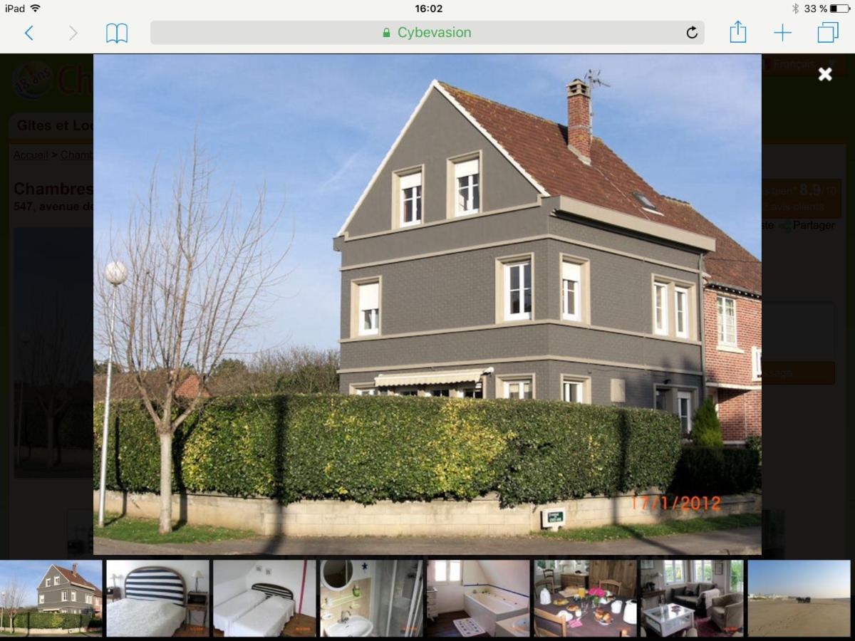 Le Cadran Bed and Breakfast Stella-Plage Eksteriør billede